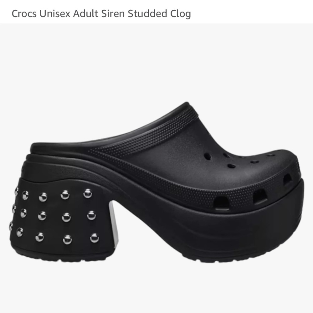 Crocs Unisex Adult Siren Studded Clogs